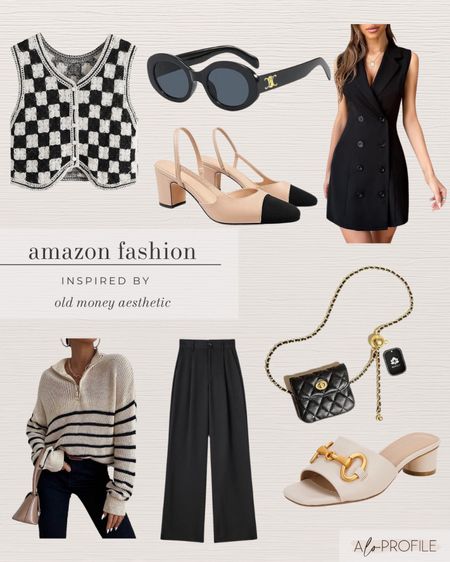 Amazon Fashion : Inspired by Old Money Aesthetic // Amazon fall style, Amazon fall trends, Amazon fall fashion, Amazon finds, Amazon style, fall outfits, fall fashion, fall style, Amazon fall, Amazon fall outfits, fall outfit inspo, Amazon prime deals, Amazon fashion finds