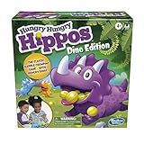 Hungry Hungry Hippos Dino Edition Board Game, Pre-School Game for Ages 4 and Up; For 2 to 4 Players  | Amazon (US)