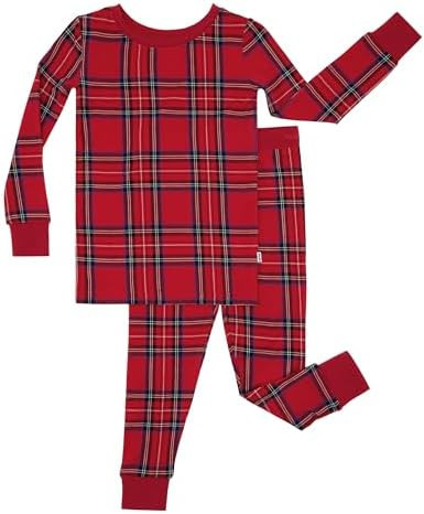 Little Sleepies Two-Piece Pajama Set for Boys & Girls, Soft Viscose from Bamboo Toddler Pajamas f... | Amazon (US)