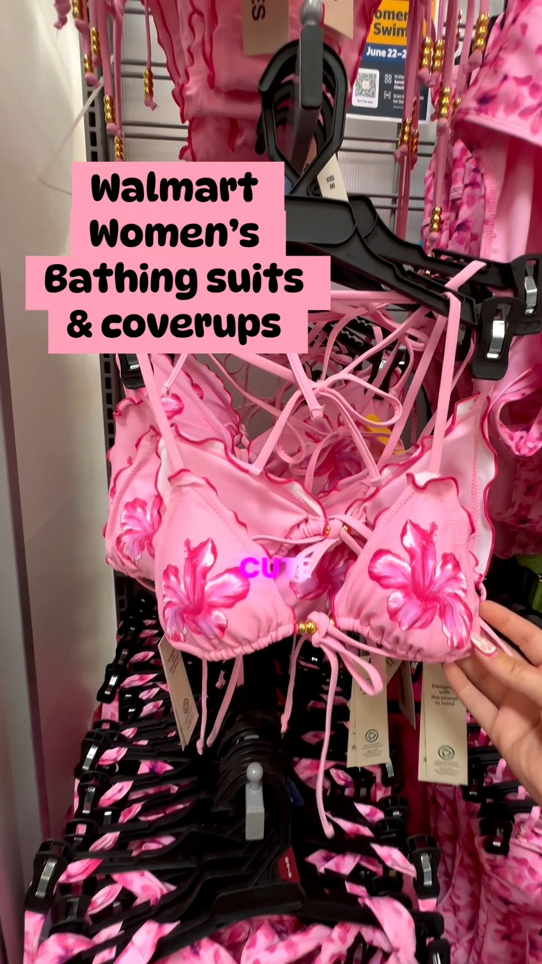 Walmart Women's bikinis and coverups are so cute! Which one do YOU need?
Let me know in the comments.

#LTKSwim #LTKMidsize #LTKOver40