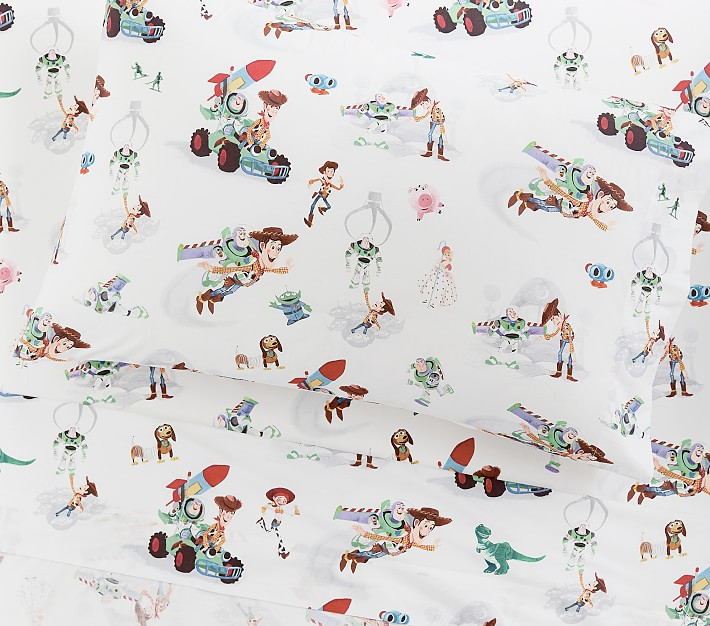 Disney and Pixar Toy Story Organic Sheet Set & Pillowcases | Pottery Barn Kids