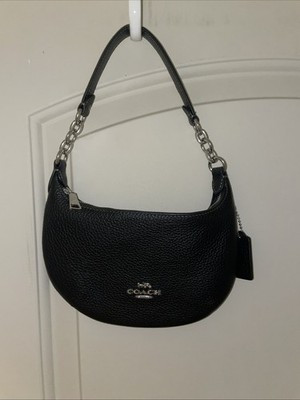 Coach Mini Payton Leather Shoulder Bag With Chain Straps | eBay US