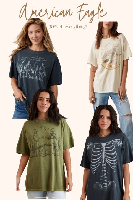 Halloween shirts from AMERICAN EAGLE

#LTKplussize #LTKSeasonal #LTKsalealert