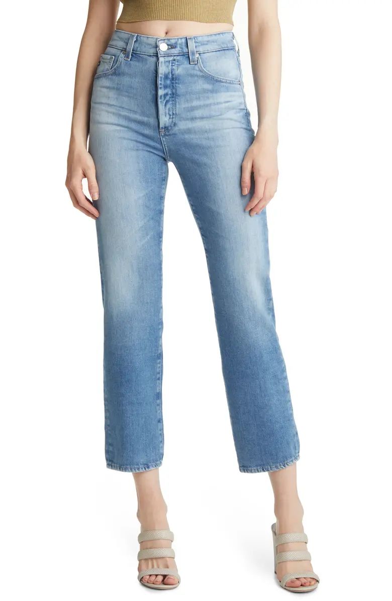 Alexxis High Waist Crop Jeans | Nordstrom