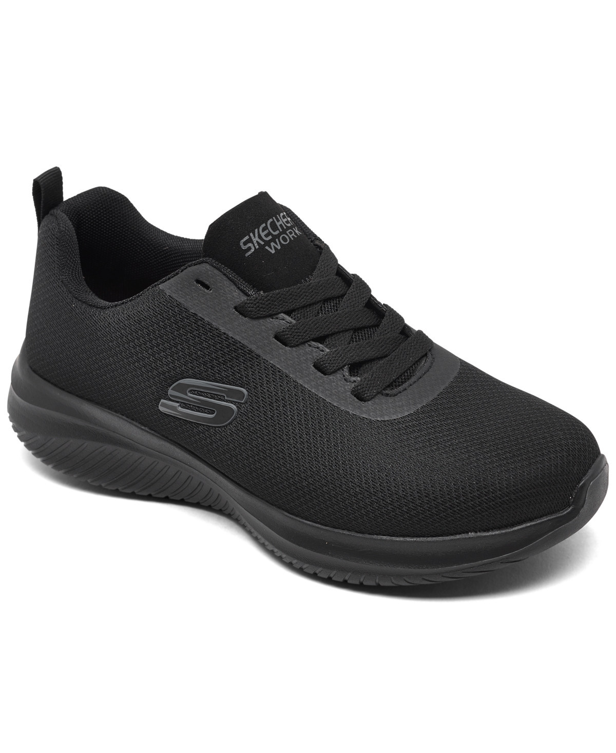 Skechers Women's Ultra Flex 3.0 Sr - Jinie Work Sneakers from Finish Line - Black | Macy's