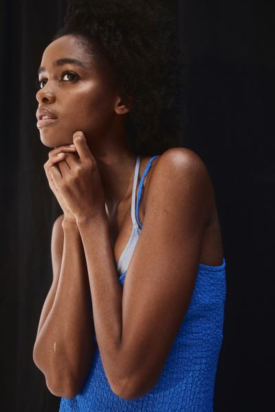 Crinkled Jersey Dress | H&M (US + CA)