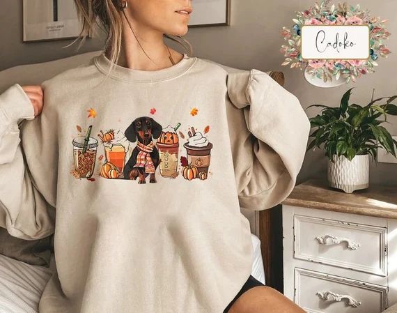 Cute Fall Shirt Fall Coffee Shirt Pumpkin Spice Latte Iced - Etsy | Etsy (US)