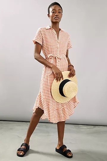 Finley Gingham Shirtdress | Anthropologie (US)