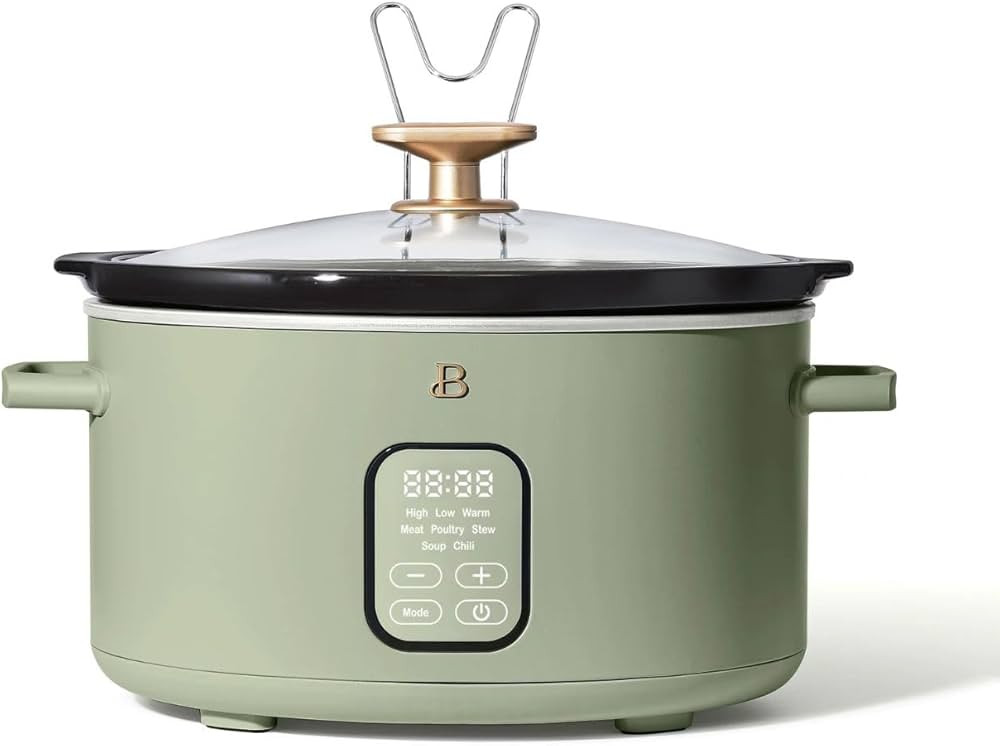 Drew Barrymore’s Beautiful 6 Qt Programmable Slow Cooker – Effortless Meals, Stunning Design ... | Amazon (US)