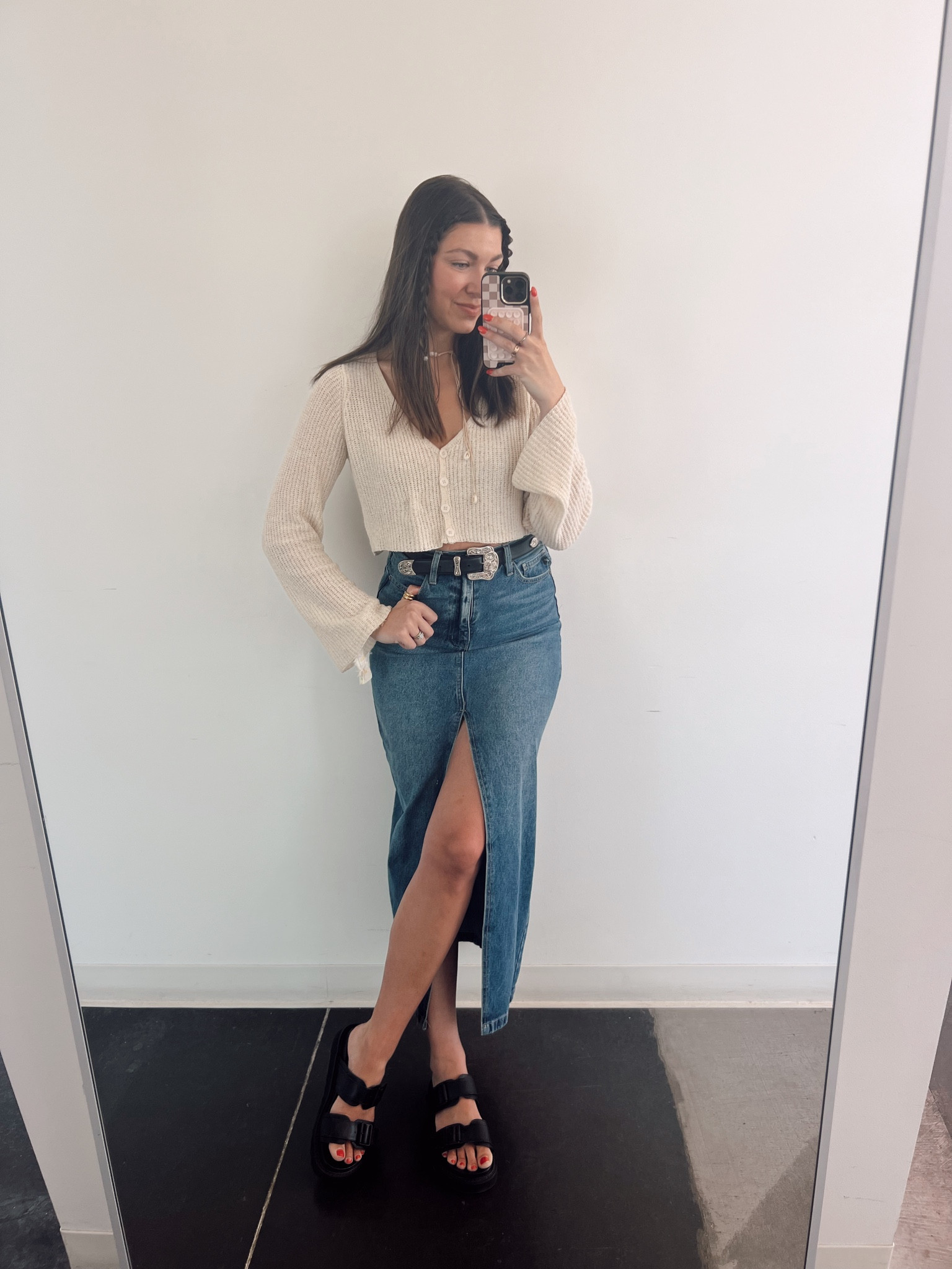 My fav skirt is back in stock!

#LTKunder100 #LTKFind #LTKworkwear