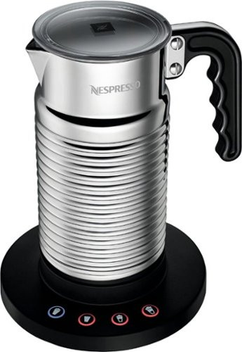 Nespresso - Aeroccino 4 Milk Frother - Chrome | Best Buy U.S.