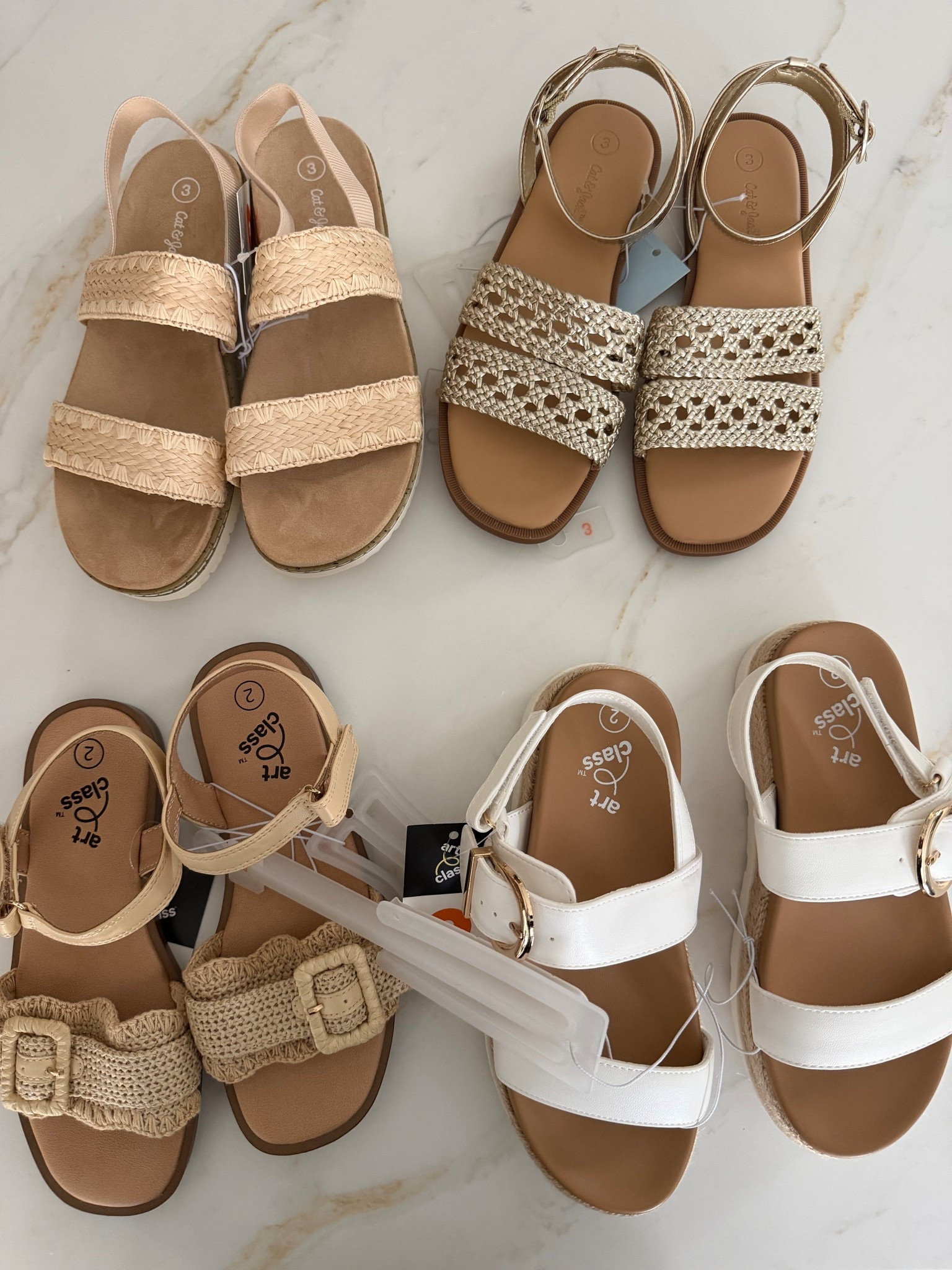 Girls target sandals 