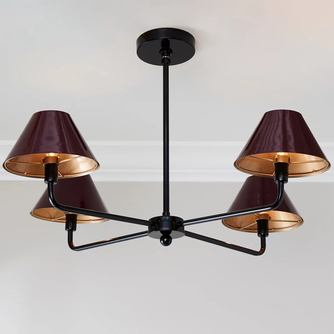 Chris Loves Julia Edie Chandelier - 4 Light | Shades of Light