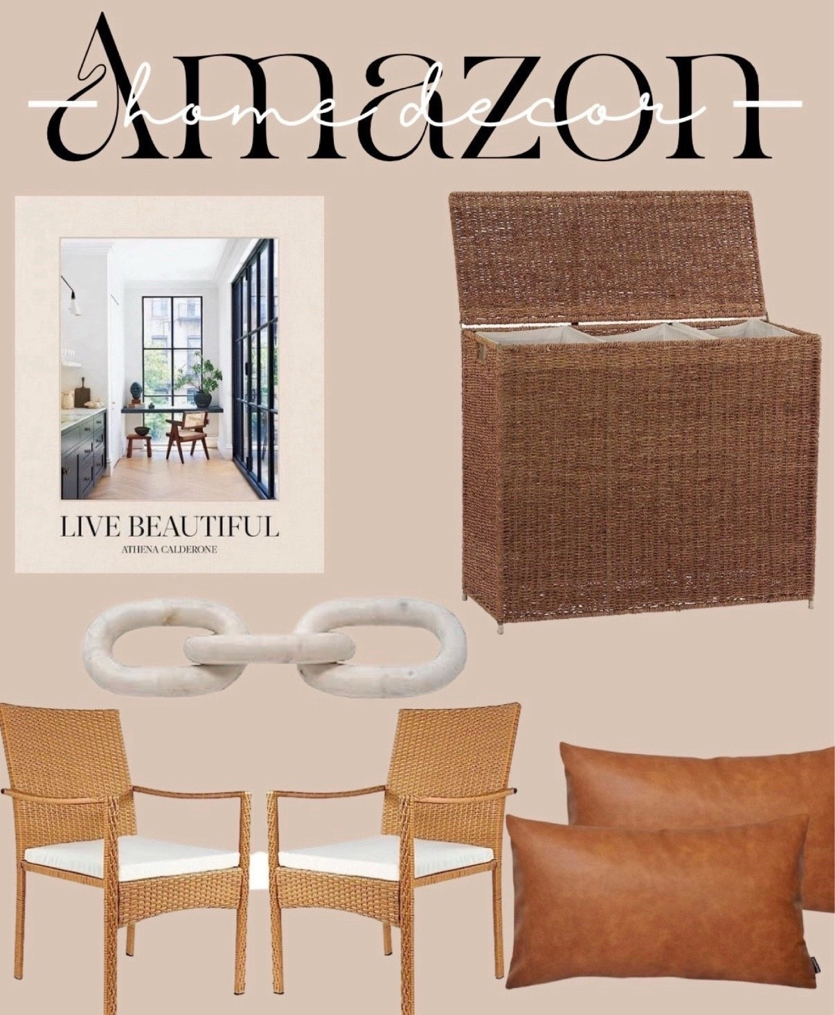 Amazon home decor finds 
Amazon prime 
Coastal, brass, concrete, modern, French country, vintage, living room, bedroom, den, kitchen, lighting, accent chair, Serena and Lily dupes, pottery barn inspired, anthropology, anthro, anthropologie, wood, shelf decor, home decor, traditional, classy, bedding, home decor, spring home, summer home decor, comforter, home styling, home ideas, bedroom, living room, dupes, amazon dupes, best of amazon, wicker, rattan, rugs, scalloped, amazon furniture, throw pillows, baskets, storage, leather, coffee table 

#LTKHome #LTKFindsUnder50 #LTKFindsUnder100