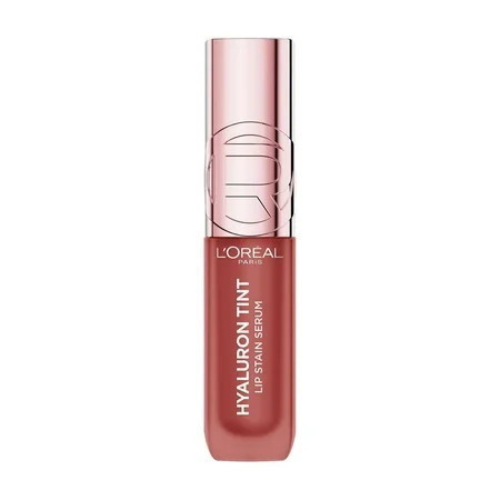 L’Oreal Paris Hyaluron Tint Lip Stain Hydrating Serum with Hyaluronic Acid, 640 Tea Time, 0.16 fl oz | Walmart (US)