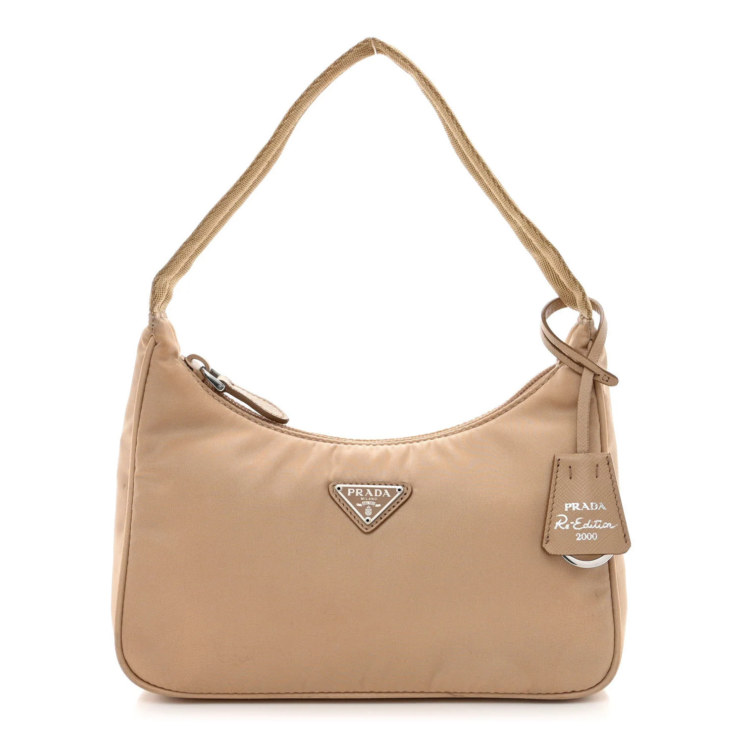 Tessuto Nylon Mini Re-Edition 2000 Bag Cammeo | FASHIONPHILE (US)