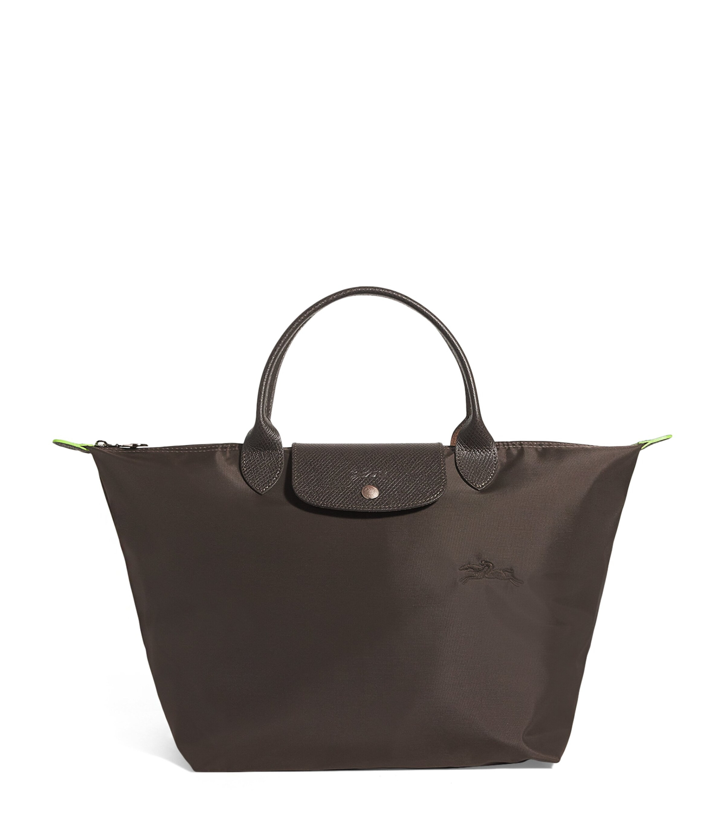 Longchamp Medium Le Pliage Green Tote Bag | Harrods