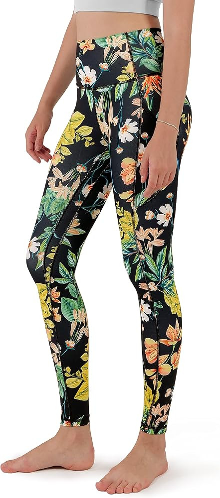 ODODOS High Waist Yoga Pants for Women with Pockets, Tummy Control Running Sports Workout Yoga Le... | Amazon (US)
