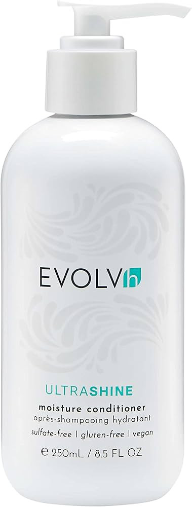 EVOLVh - Natural UltraShine Moisture Conditioner | Vegan, Non-Toxic, Clean Hair Care (8.5 fl oz |... | Amazon (US)