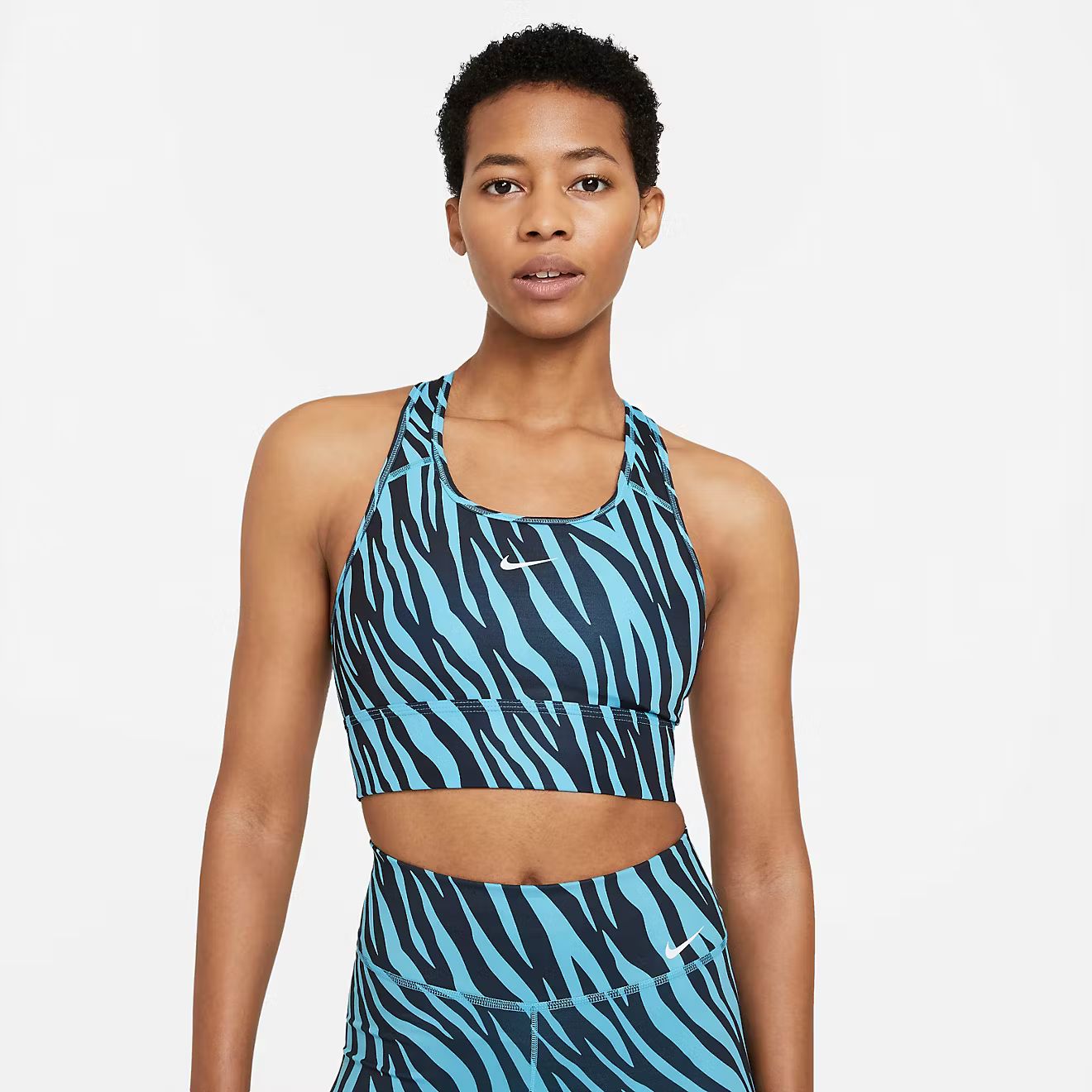 Nike Women's Swoosh Icon Clash Medium Support Sports Bra | Academy Sports + Outdoor Affiliate