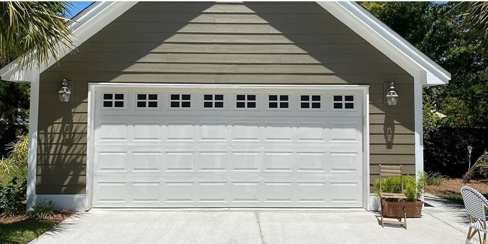 32 Sheets 2 Car Garage Kits Household Easy Installation Magnetic Panels Fake Windows Hardware Dec... | Amazon (US)