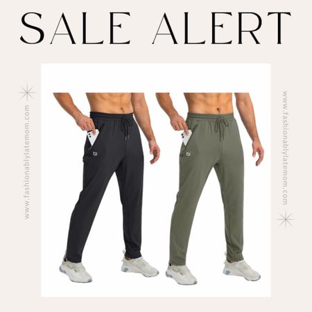 Sale alert for Mens joggers! 
Fashionablylatemom 
G Gradual Men's Sweatpants with Zipper Pockets Tapered Joggers for Men Athletic Pants for Workout, Jogging, Running
STRETCHY FABRIC: Comfortable, soft and 4-way stretch fabric, enhances the stretchability of sweatpants and increases the range of motion.
3 ZIPPER POCKETS: Zip pockets at sides and back for convenient and secure storage, allows you can comfortably enjoy the exercise time.

#LTKGiftGuide #LTKActive