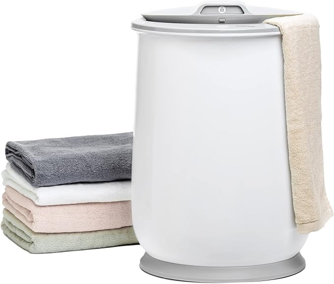 Smileader Towel Warmer Barrel Bathroom Large Portable Towel Warmer with Safety Lock for Spa, Bath... | Amazon (US)