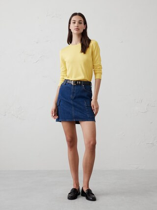 Forever Crew-Neck Sweater | Banana Republic Factory