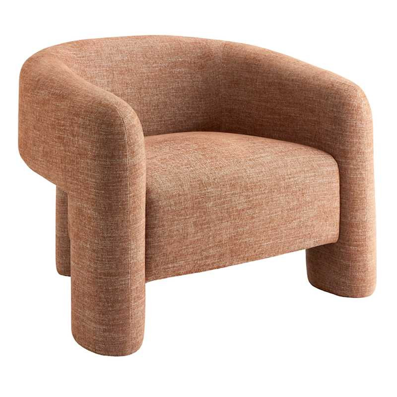 Mia Accent Chair, Terracotta | At Home