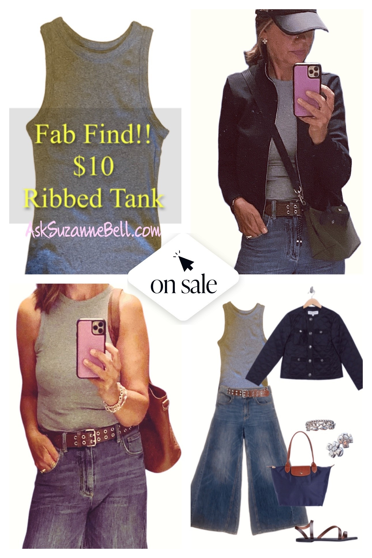 The $10 ribbed tank just got better! Now $8.00 @ Target 🎯 
15 colors + stripe. 

TTS, wearing a small. Super stretchy. Similar cut to AGolde ribbed tank just

Target Find / Target / ribbed tank / look for less / under $10


#LTKActive #LTKFindsUnder50 #LTKSaleAlert