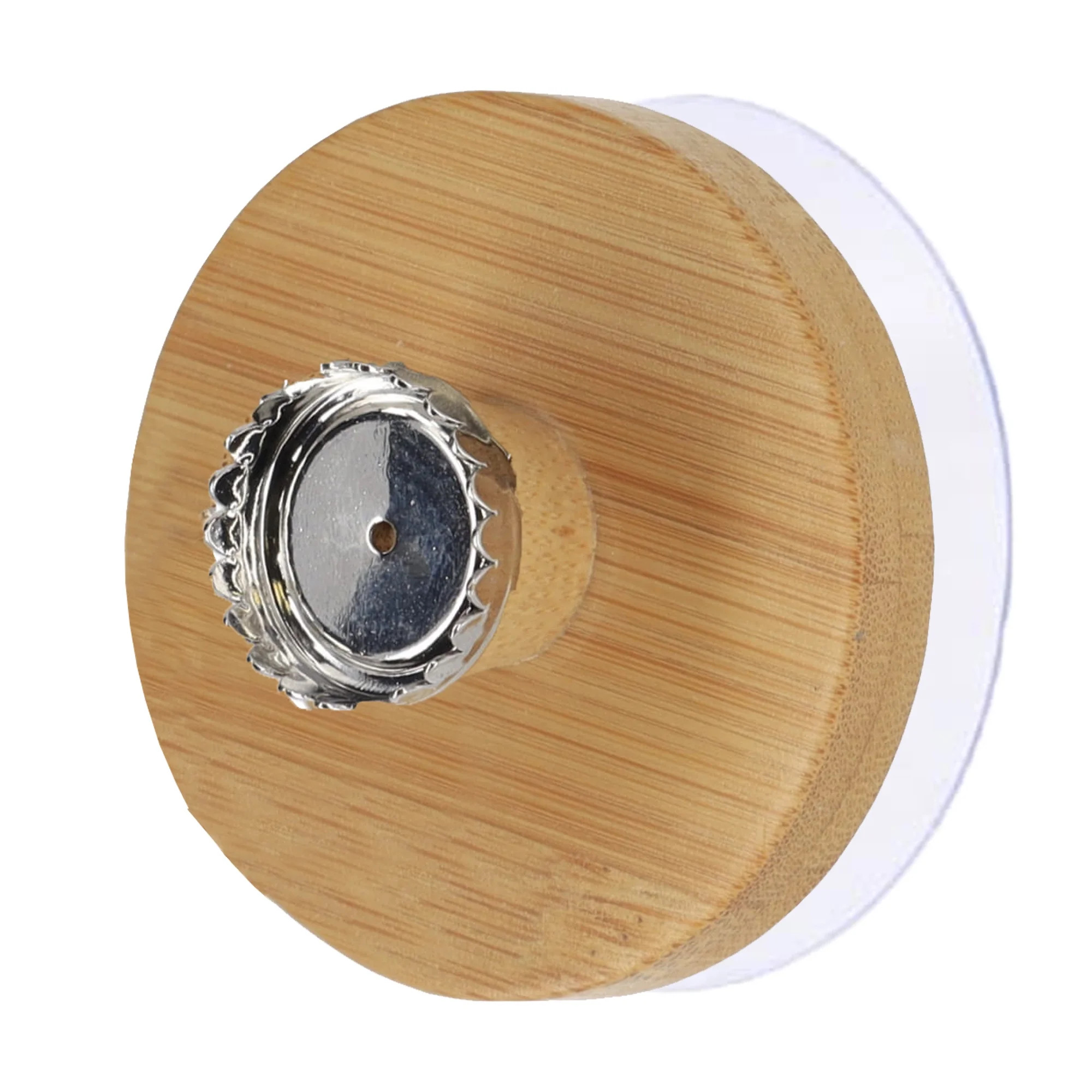 Magnetic Soap Holder Bamboo Wall Mounted Adhesive | Walmart (US)