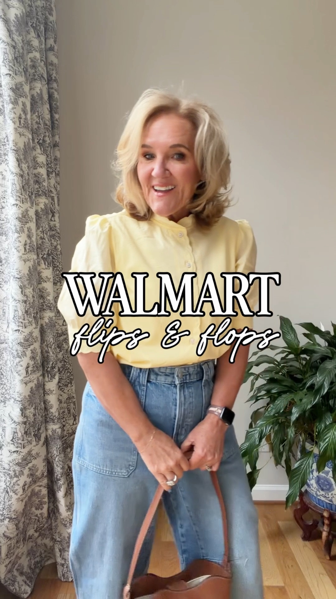 So many Walmart flips/wins here. 

The biggest issue was those parch pocket pants. They just run real big. Size down! 
The barrels jeans I size down to a 6. Just right. 
Yellow tops are darling! And that pinstripe culotte suit is so chic for upcoming graduations and events. 

Sadly my beaded bag is sold out. I’ll link similar  

#LTKOver40 #LTKSeasonal #LTKSaleAlert