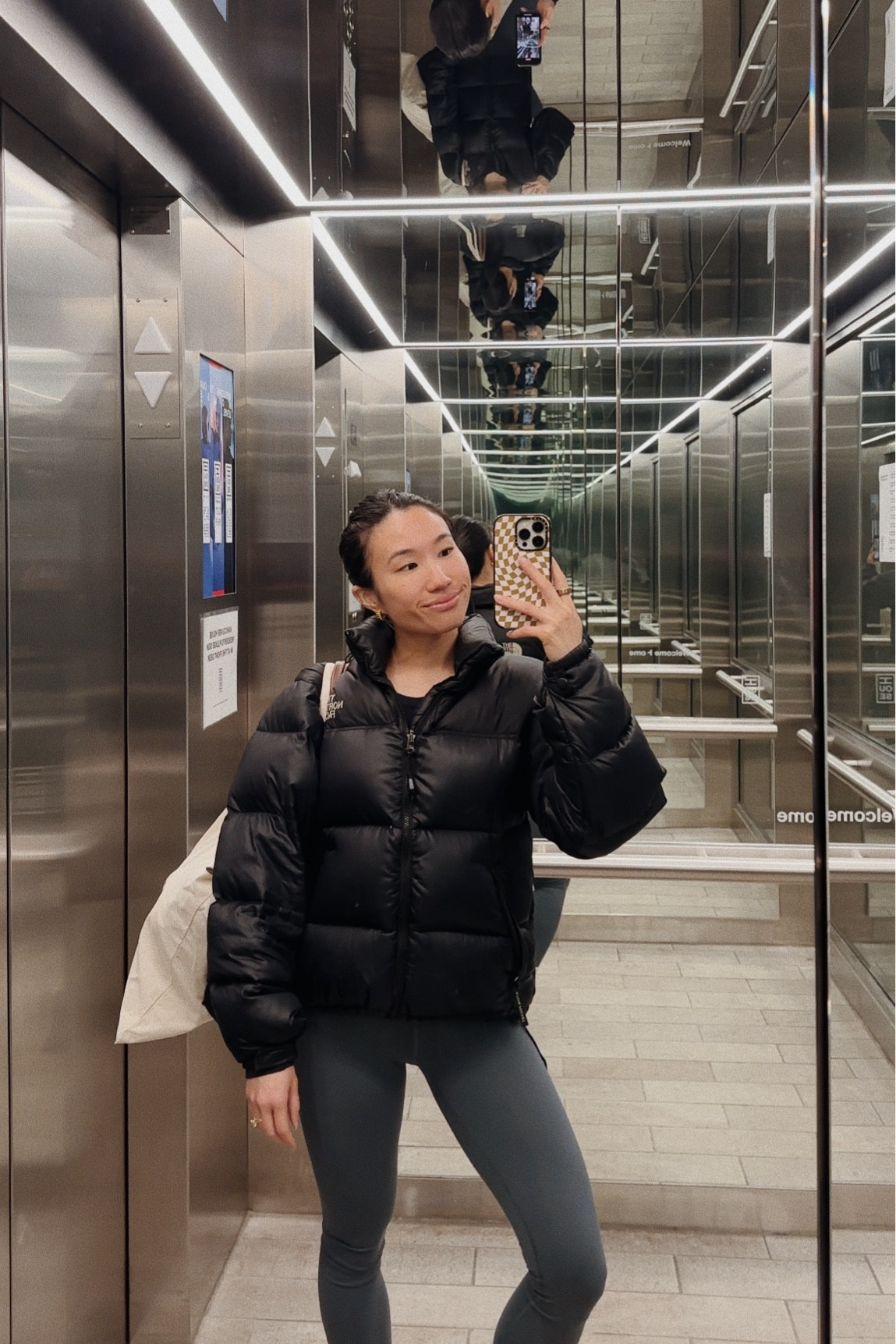 Wearing vintage north face puffer, men’s XS 🖤

#LTKcanada #LTKfitness #LTKwinter