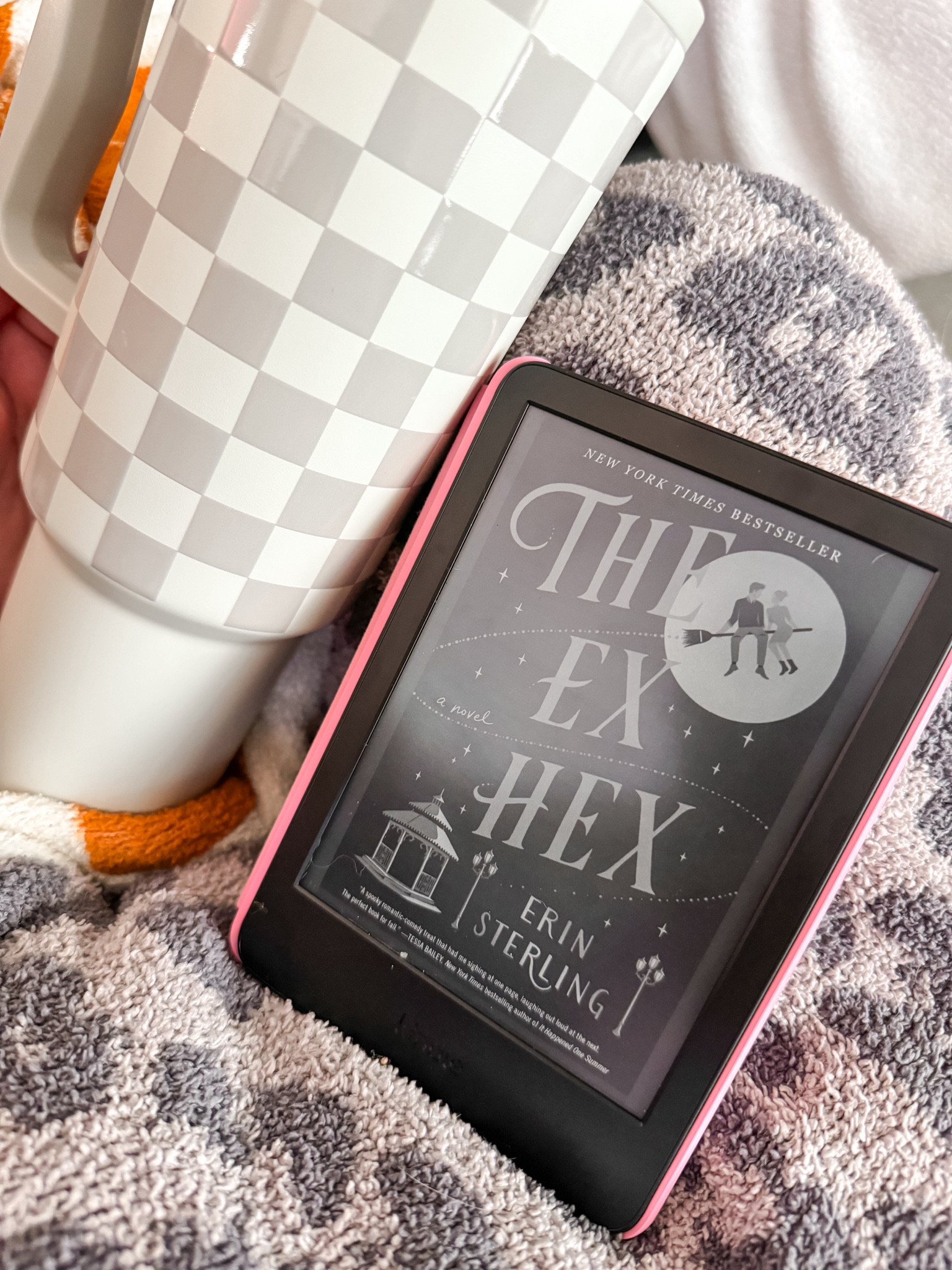 Cozy chilly mornings with my Kindle are the best! Love this tumbler by SimpleModern & my cozy blankets! 

#LTKfindsunder50 #LTKfindsunder100 #LTKhome