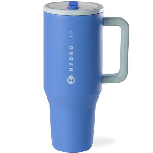 HydroJug Traveler - Leakproof Insulated 40oz Water Bottle with Handle & Flip Straw in Riptide at Nordstrom | Nordstrom