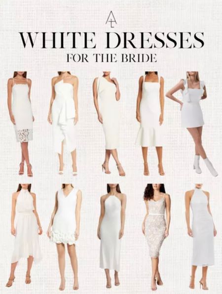 White dresses for the bride with Nordstrom // Perfect for spring or Easter 🤍 #Easter
#LTKSeasonal#LTKwedding