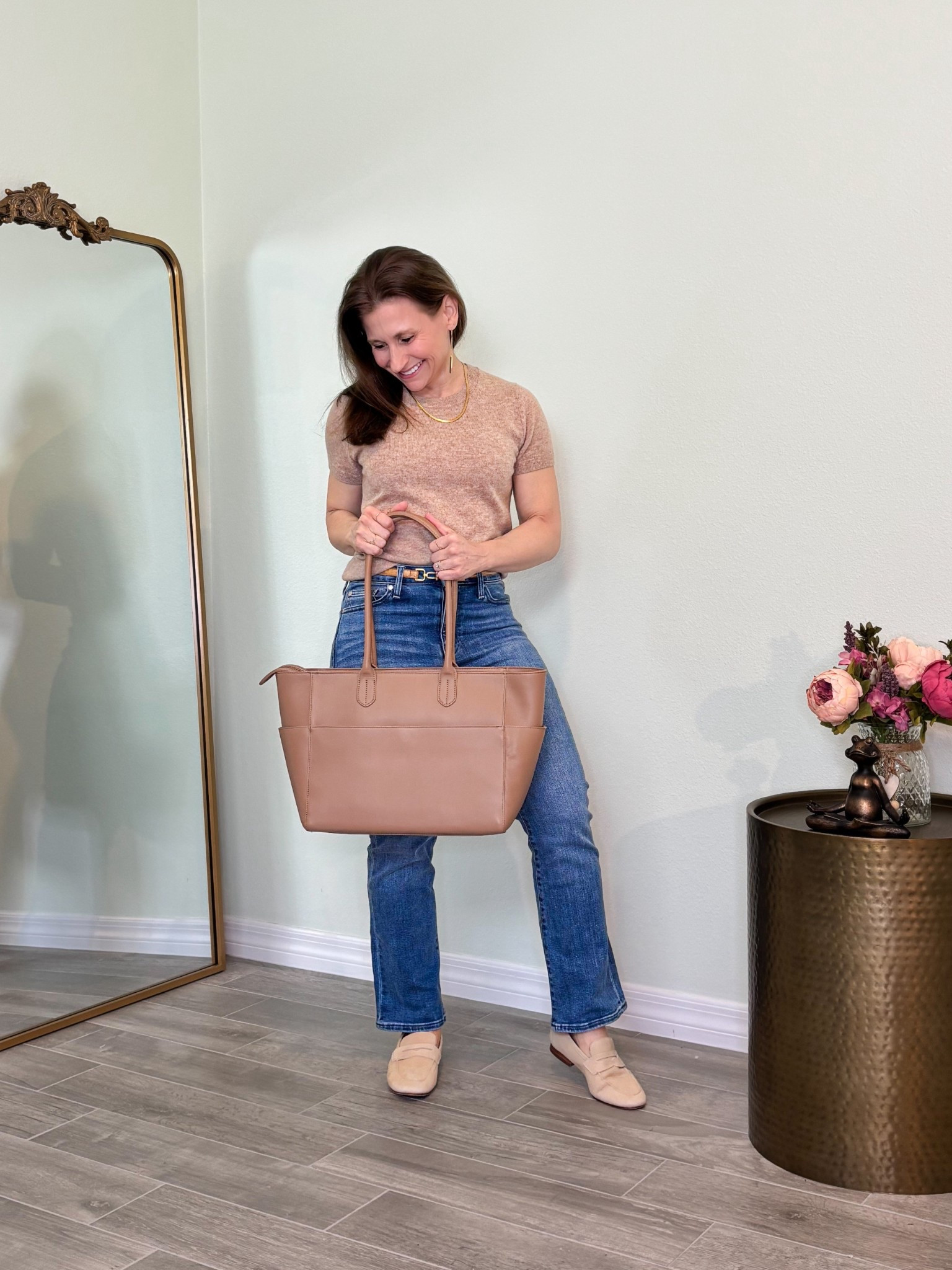 Neutral styling

#LTKOver40 #LTKootd #LTKPetite