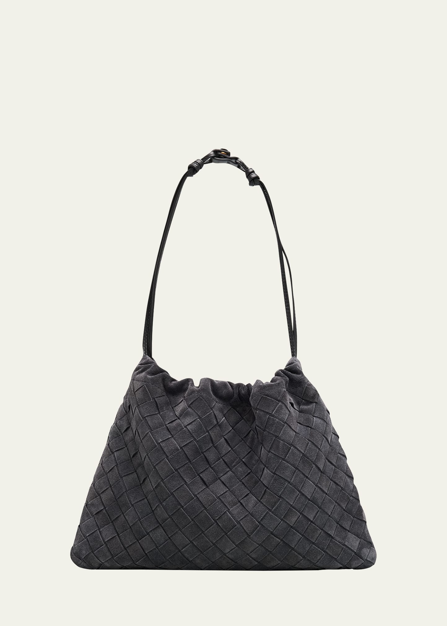 Bottega Veneta Dustbag Suede Pouch Bag | Bergdorf Goodman
