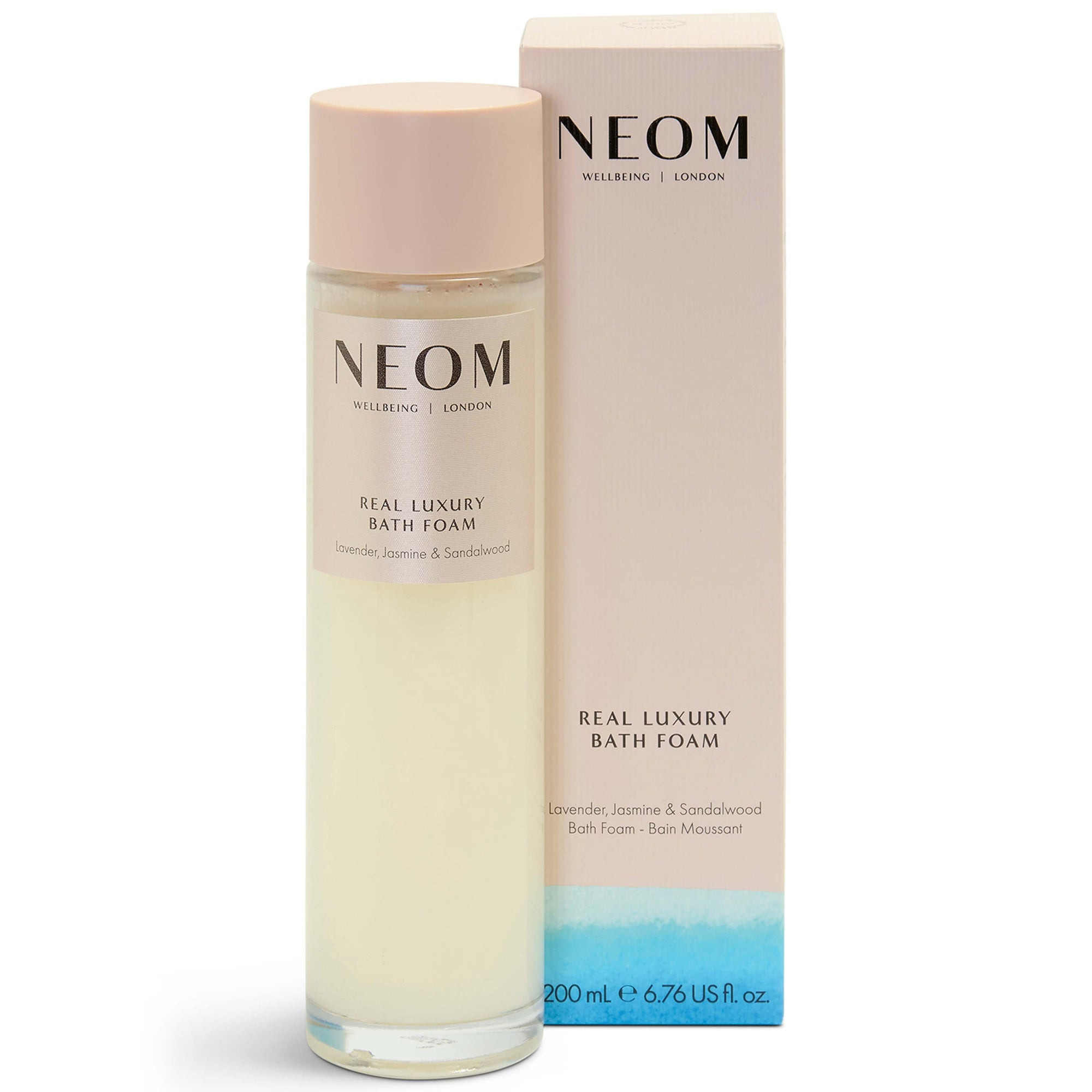 NEOM Wellbeing Real Luxury De-Stress Bath Foam (200ml) | Look Fantastic (UK)