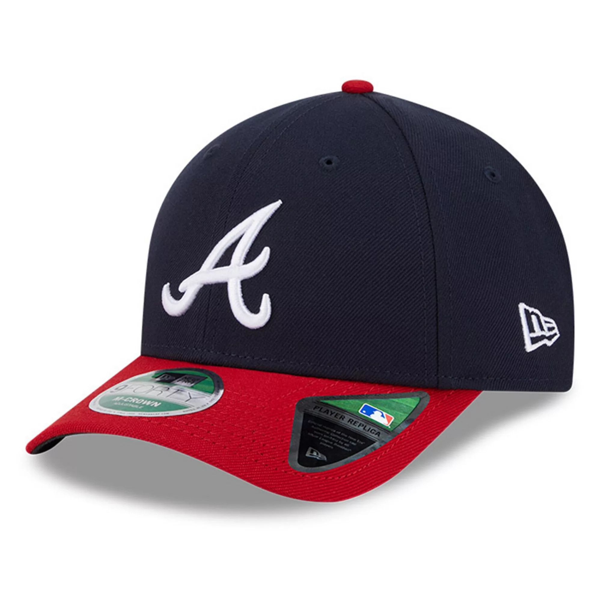Men's New Era  Navy Atlanta Braves Player Replica 9FORTY Adjustable Hat | Kohl's