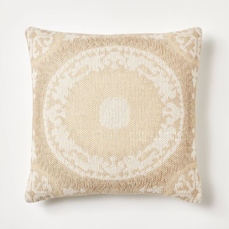 Woven Suzani Throw Pillow Gold - Threshold™ designed with Studio McGee | Target