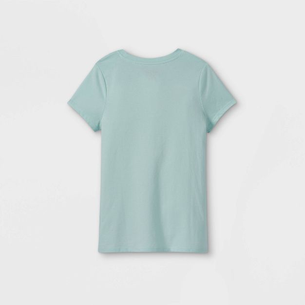 Girls' 'Peace Flowers' Graphic T-Shirt - Cat & Jack™ Mint | Target