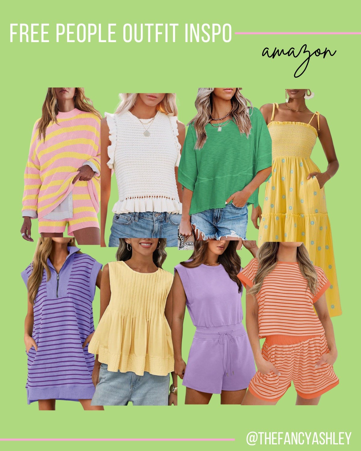 Rounding up the absolute BEST EVER Amazon finds inspired by my Free People faves. These cute summer picks are all under $50! Obsessed! 

#LTKStyleTip #LTKFindsUnder50 #LTKSeasonal