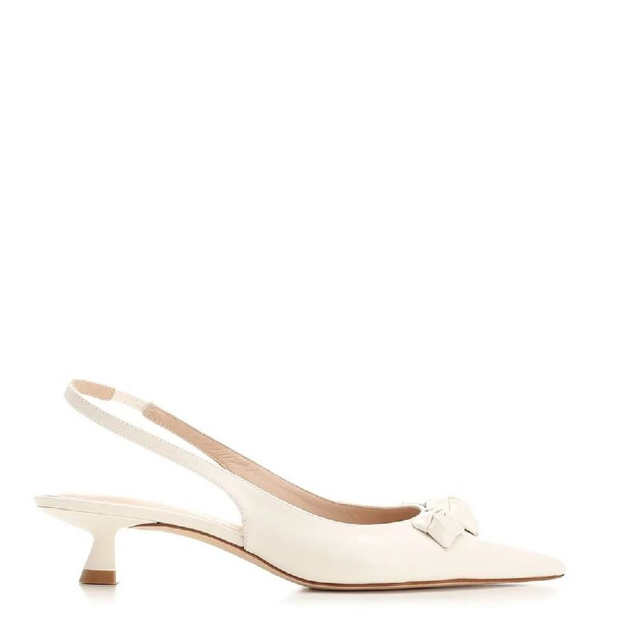 Stuart Weitzman Rosie 35 Leather Slingback Heels, Brand Size 38 ( US Size 7.5 ) | Jomashop.com & JomaDeals.com