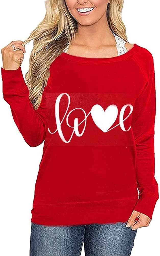 Womens Long Sleeve Round Neck Casual Halloween Pullover Cotton Sweatshirts | Amazon (US)