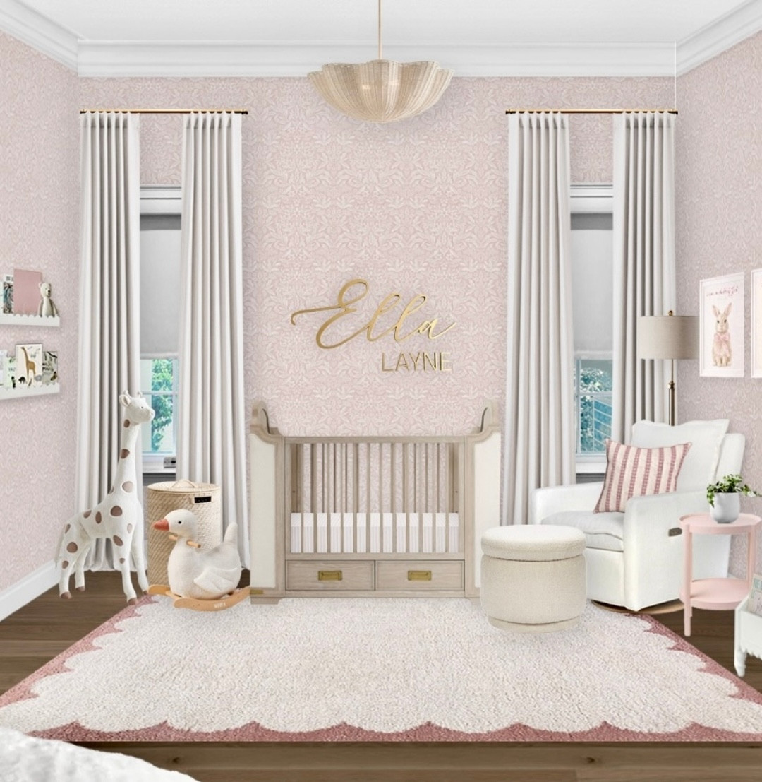 If there's one thing I know to be true, it's that a pink nursery will never go out of style. Over the years, variations on pink have changed (remember Millennial Pink??), but the sweet softness of the color will never age.

For this nursery design, we combined a few shades of pink for a layered and sophisticated look—mauve to keep things elevated and blush for that sweet touch. The soft mauve floral wallpaper anchors the room with a fresh and versatile pattern!

Design by Little Crown Interiors. 

 #LTKHome #LTKBaby #LTKBump