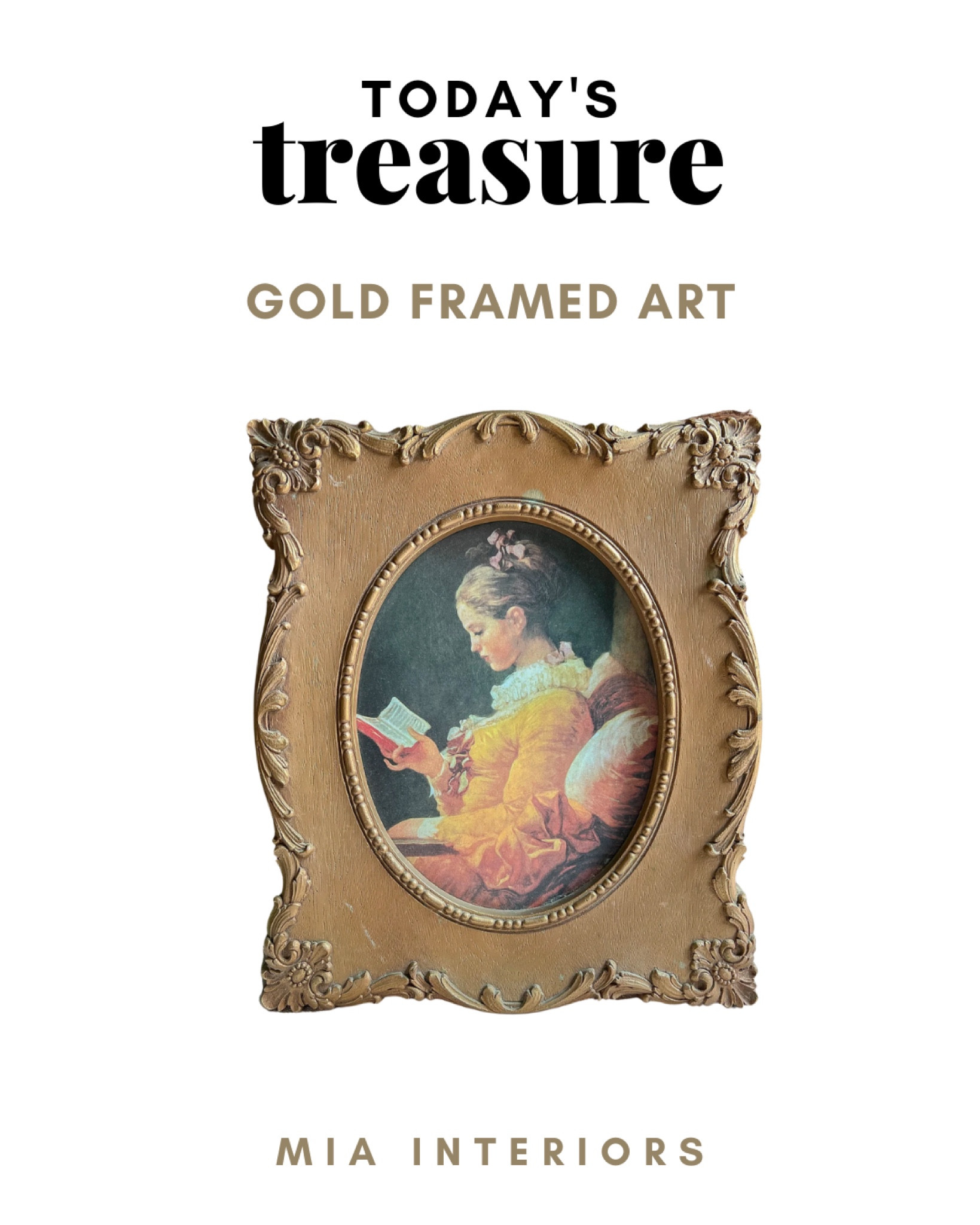 Todays treasure!

#goldframedart #framedart #wallart #antiqueart #vintageart #thrifting #etsy 

#LTKSeasonal #LTKhome #LTKunder50