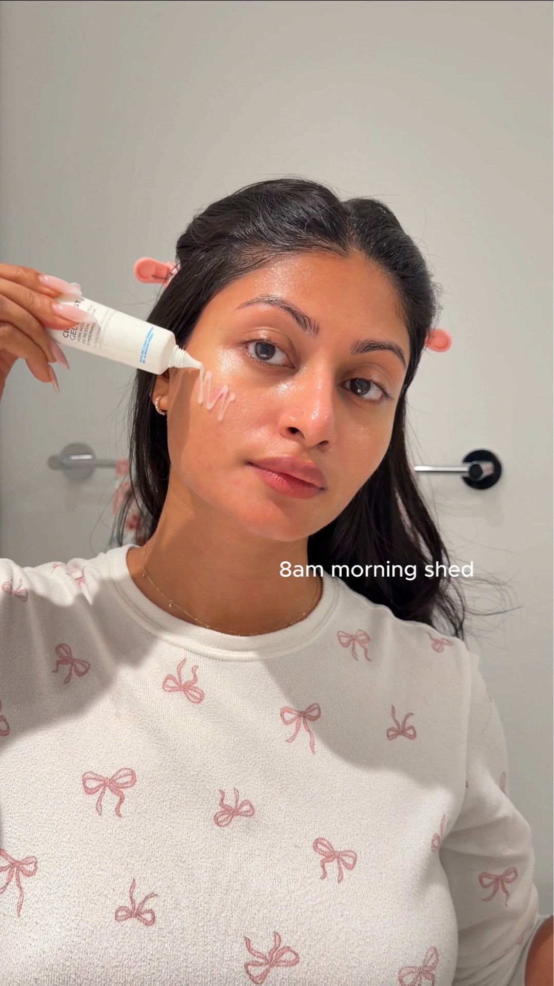 8am Morning Shed Routine 🌤️☕️🎀🪞🧖🏽‍♀️ 

#LTKmorningroutine #LTKBeauty #LTKgrwm