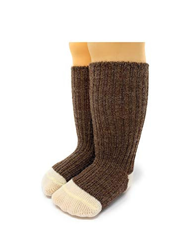 WARRIOR ALPACA SOCKS - Baby & Toddler Socks made from natural Baby Alpaca Wool, Dye-Free, Temperature Regulating (9-18 Months, Heather/Natural) | Amazon (US)