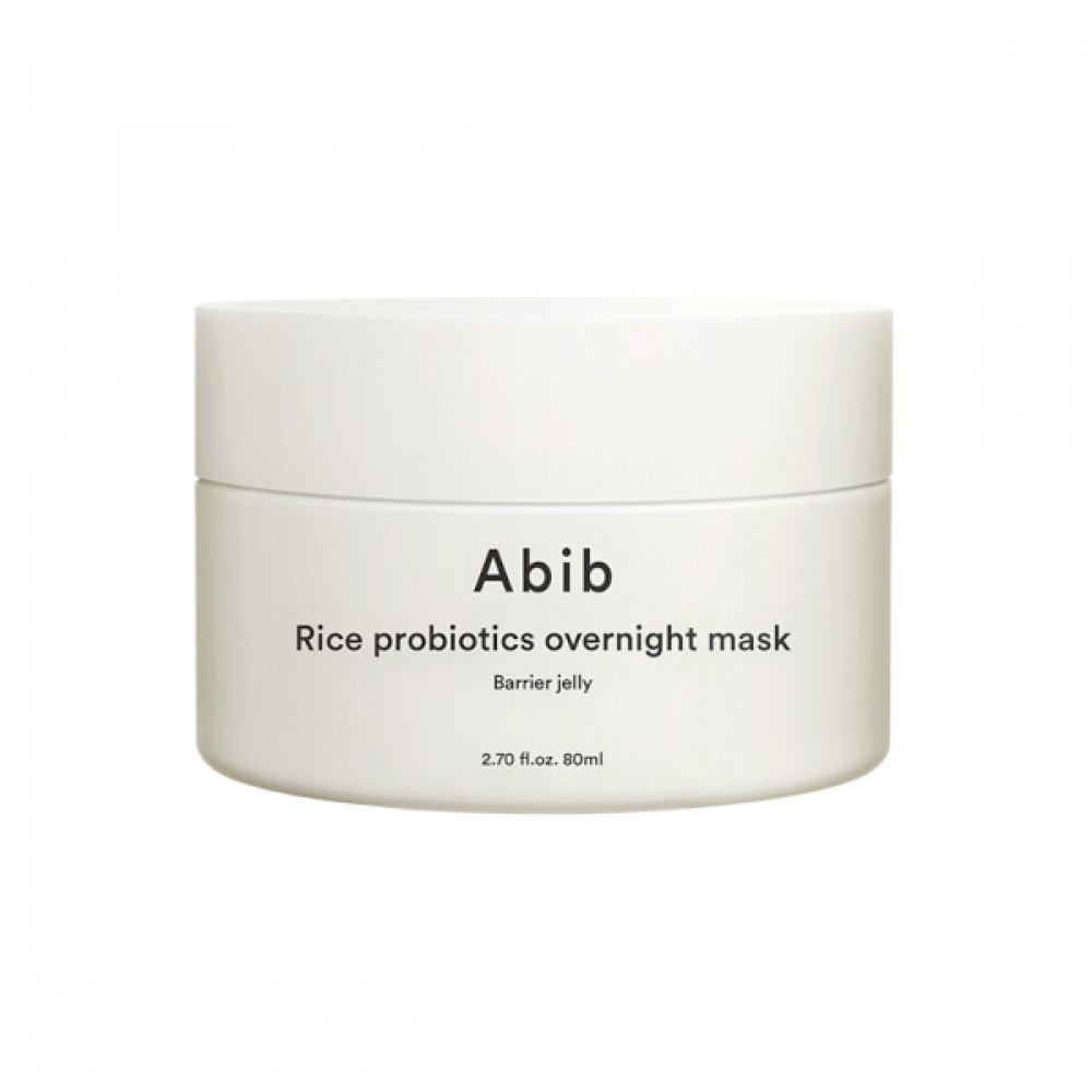 Abib - Rice Probiotics Overnight Mask Barrier Jelly - 80ml | STYLEVANA